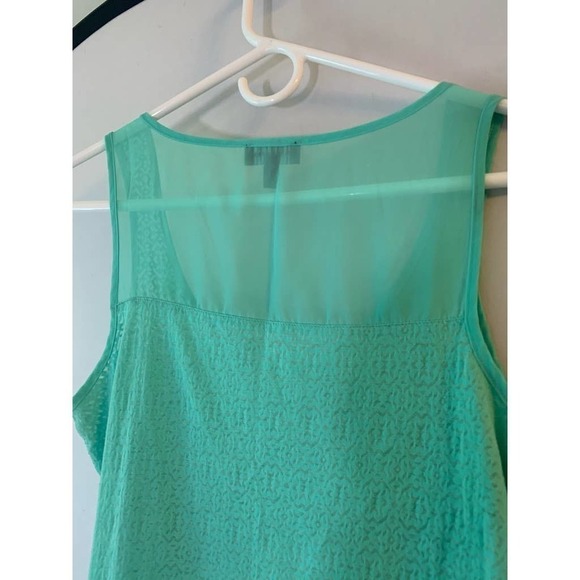 The Limited Blue Green Sheer Tank Top S - Picture 8 of 8